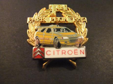 Citroën winnaar Rallye Parijs- Peking